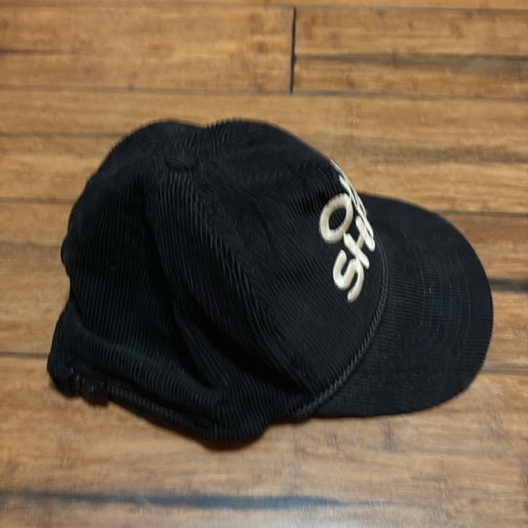 Vintage Oh Sh*t! Strapback Hat Black Corduroy Robe 80’s 90’s - Picture 6 of 8